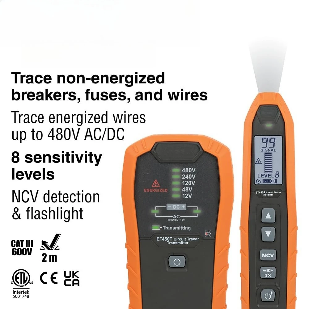 Circuit Breaker Finder - BestsellerET450 Advanced Underground Circuit Breaker Finder