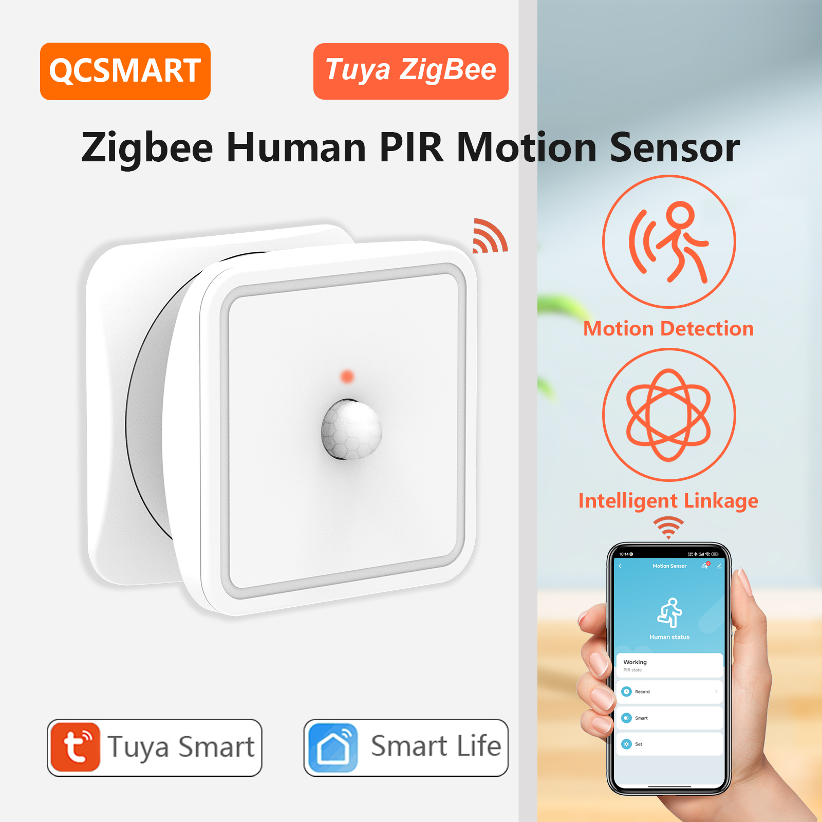 Home Improvement Hardware - Tuya ZigBee Human Motion Sensors PIR