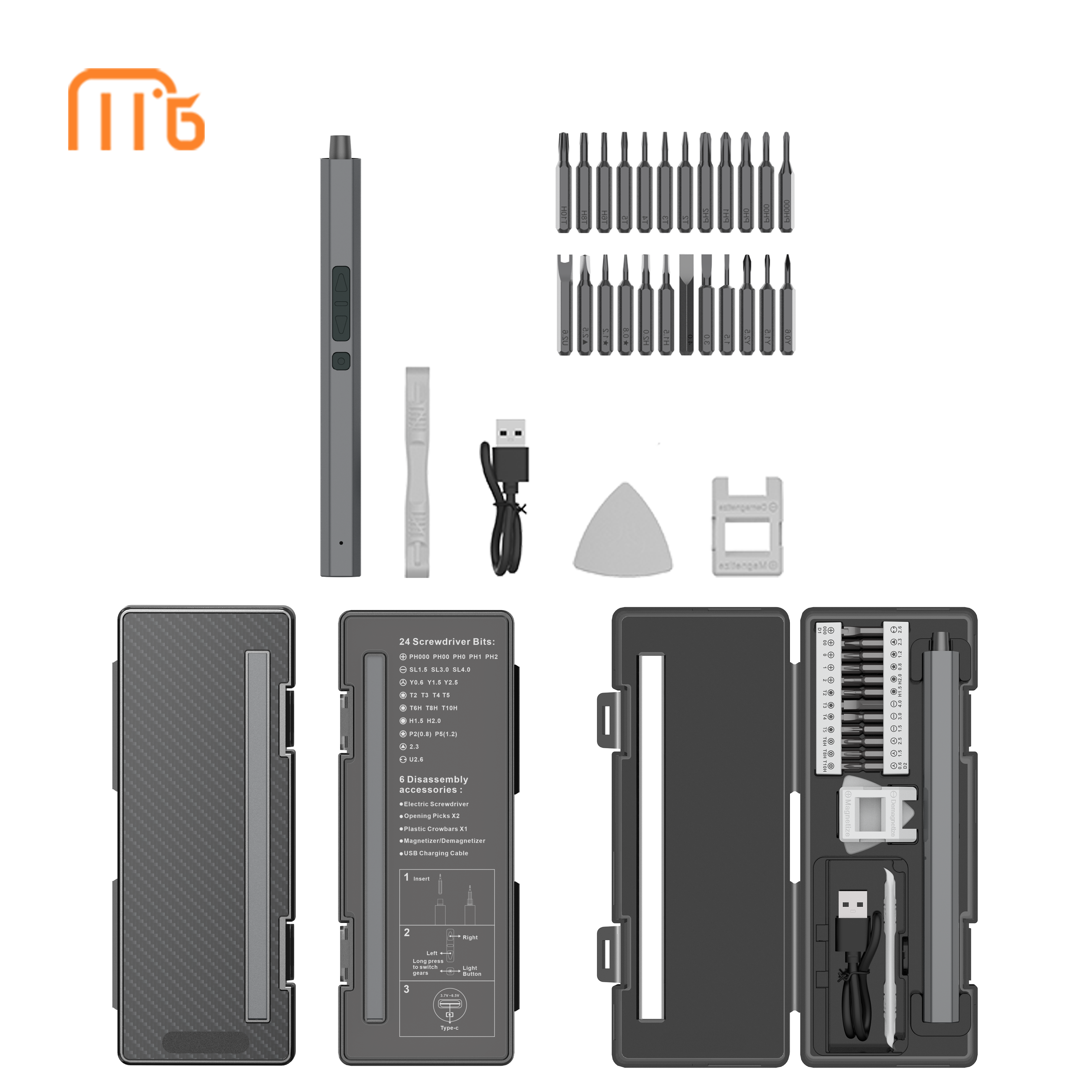 Screwdriver Set Precision - Mini Electric Screwdriver Set 30 in