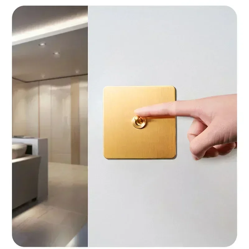 Wall Light Toggle Switch Gold  – Home Improvement Ideas Bewertung und Preis