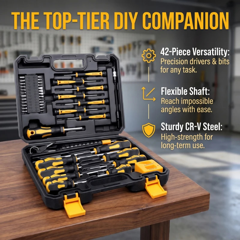 43PCS Upgraded Professional Sc – Screwdriver Set Precision Bewertung und Preis