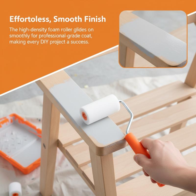 6Pcs Foam Paint Roller Kit 2 I – Home Improvement Ideas Bewertung und Preis