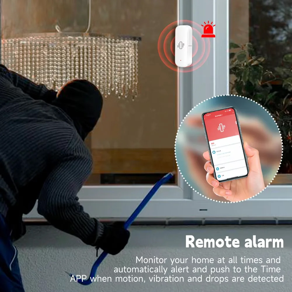 Smart ZigBee Vibration Sensor  – Home Improvement Hardware Bewertung und Preis