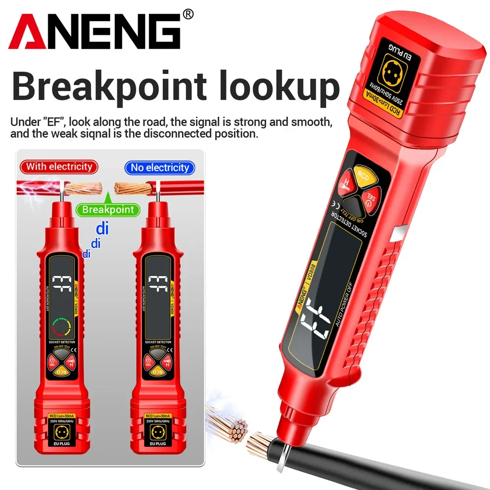 ANENG VD808 Socket Circuit Ana – Circuit Breaker Finder Bewertung und Preis
