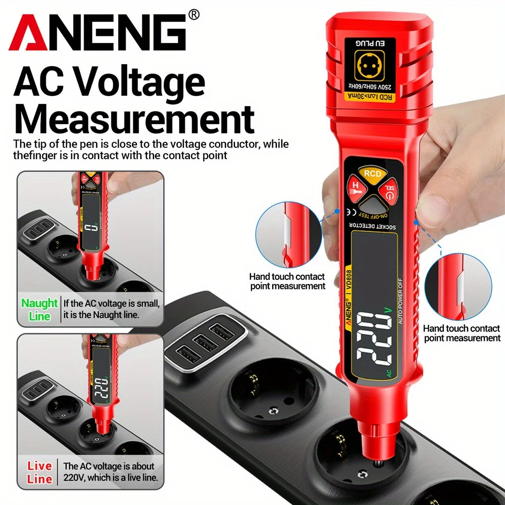 ANENG VD808 Socket Circuit Ana – Circuit Breaker Finder Bewertung und Preis