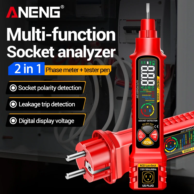 Socket Circuit Tester ANENG VD – Circuit Breaker Finder Bewertung und Preis