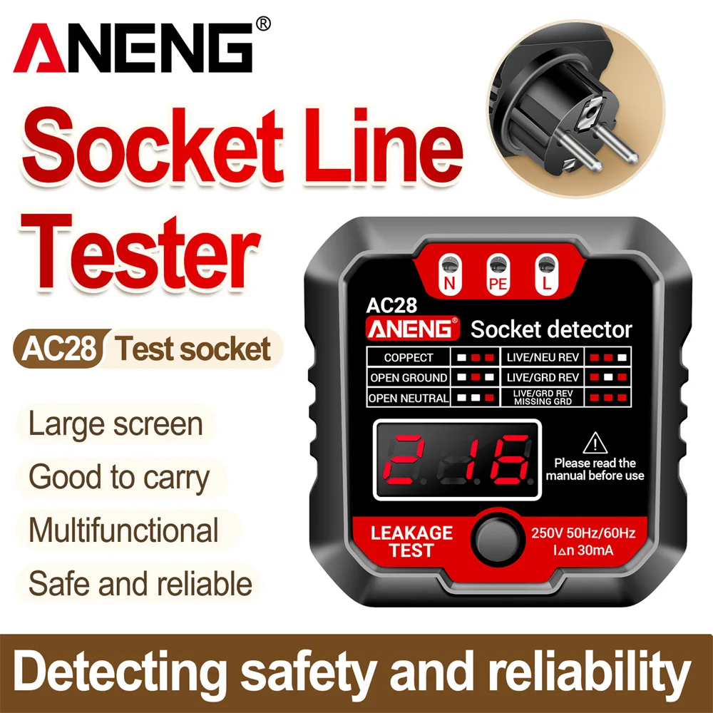 ANENG AC28 Digital Socket Powe – Circuit Breaker Finder Bewertung und Preis