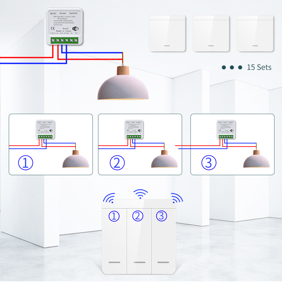 16A Tuya WiFi DIY Smart Switch – Home Improvement Ideas Bewertung und Preis