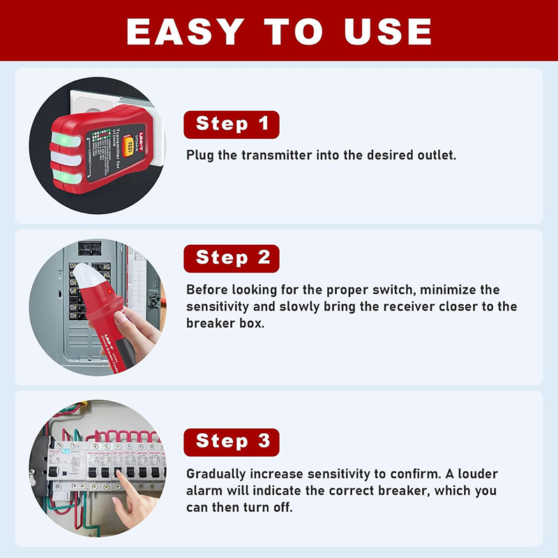UNI-T AC Circuit Breaker Finde – Circuit Breaker Finder Bewertung und Preis