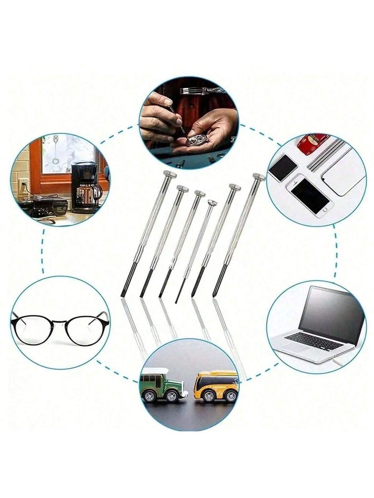 6pcs screwdriver set, eyewear  – Screwdriver Set Precision Bewertung und Preis